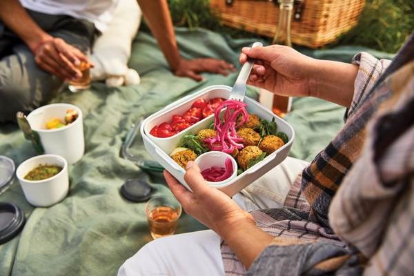 Obrázky: Krabička na jídlo Original Black+Blum-oliv. zelená, Obrázek 6