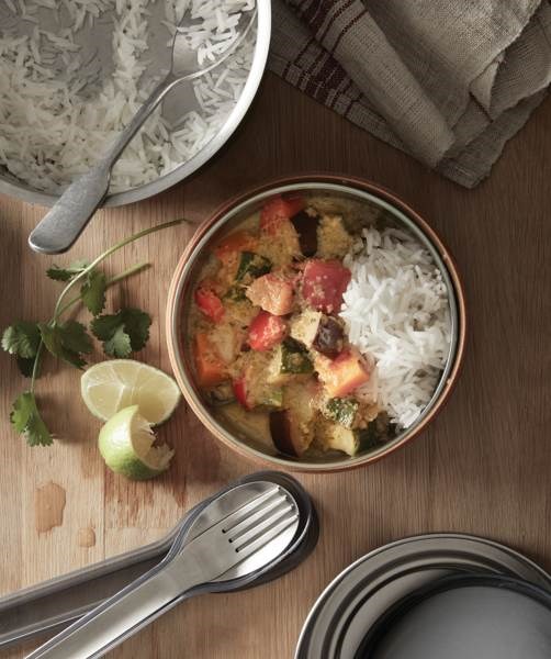 Obrázky: Skleněná miska na jídlo 750ml Black+Blum, hnědá, Obrázek 11