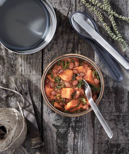 Obrázky: Skleněná miska na jídlo 750ml Black+Blum, hnědá, Obrázek 14