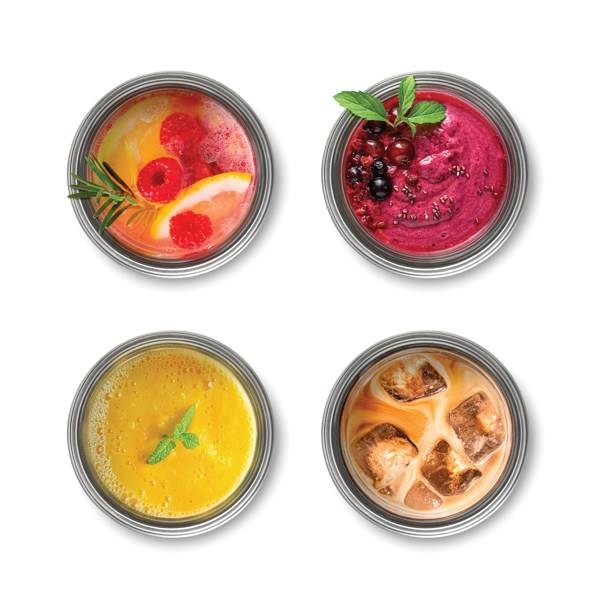 Obrázky: Nerezový termo hrnek 600ml Black+Blum, oranžová, Obrázek 9