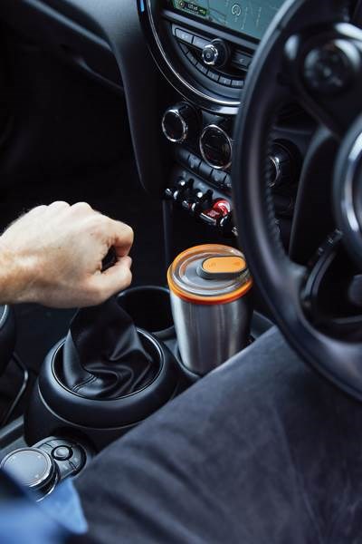 Obrázky: Nerezový termo hrnek 600ml Black+Blum, oranžová, Obrázek 11