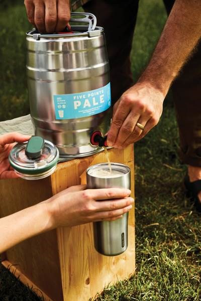 Obrázky: Nerezový termo hrnek 600ml Black+Blum, olivová, Obrázek 15