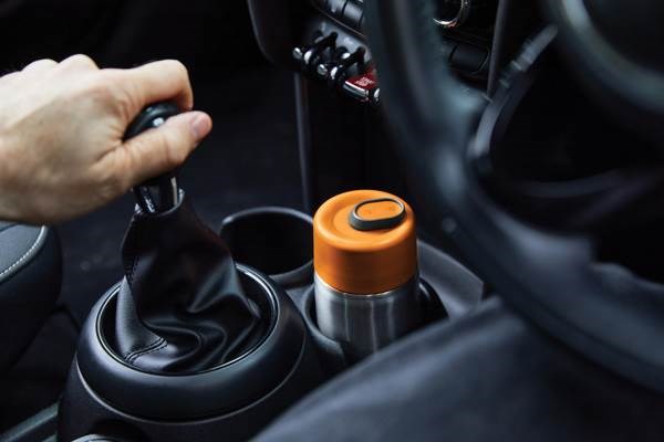 Obrázky: Nerezový termo hrnek 340ml Black+Blum, oranžová, Obrázek 10