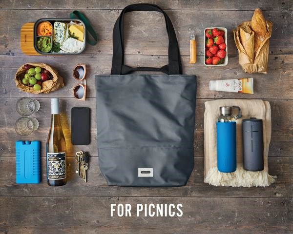 Obrázky: Izolovaná/chladící taška 16l Black+Blum, šedá, Obrázek 17