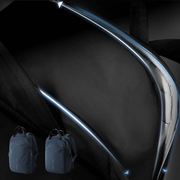 Obrázky: Černý batoh Soft Tote s dvojitým zipem, Obrázek 27