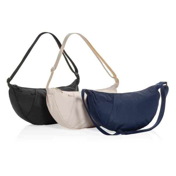 Obrázky: Crossbody XL půlměsíc z RPET AWARE , nám. modrá, Obrázek 9