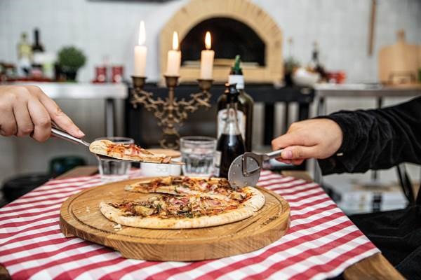 Obrázky: Sada na pizzu - kráječ a lopatka BOSKA Copenhagen, Obrázek 3