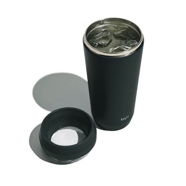 Obrázky: Šedý termohrnek Topl To Go 354 ml, RCS recyk. ocel, Obrázek 2