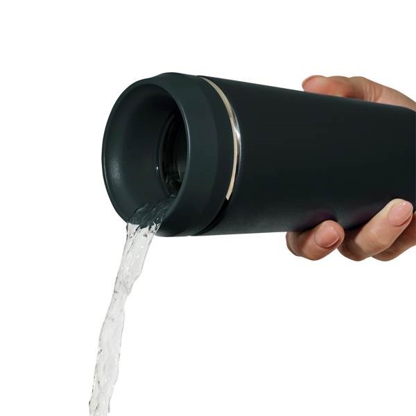Obrázky: Šedý termohrnek Topl To Go 354 ml, RCS recyk. ocel, Obrázek 3