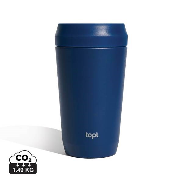 Obrázky: Modrý termohrnek Topl To Go 354 ml, RCS rec. ocel, Obrázek 6