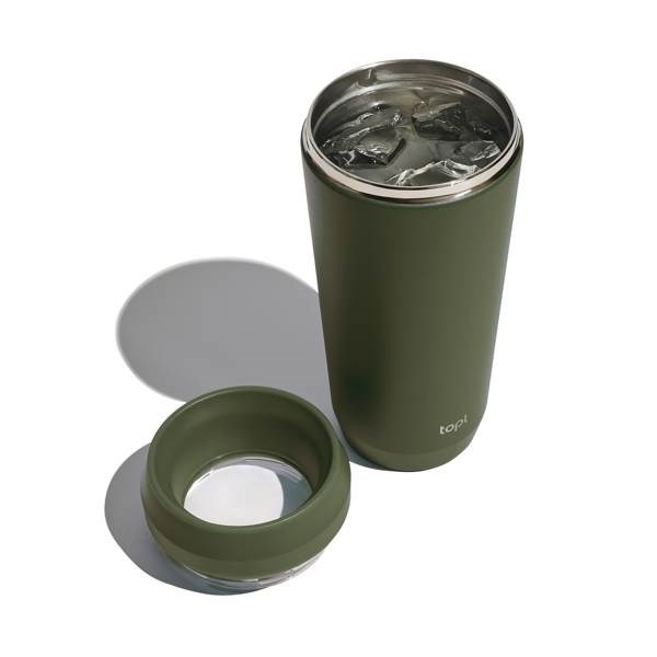 Obrázky: Zelený termohrnek Topl To Go 354 ml, RCS rec. ocel, Obrázek 2