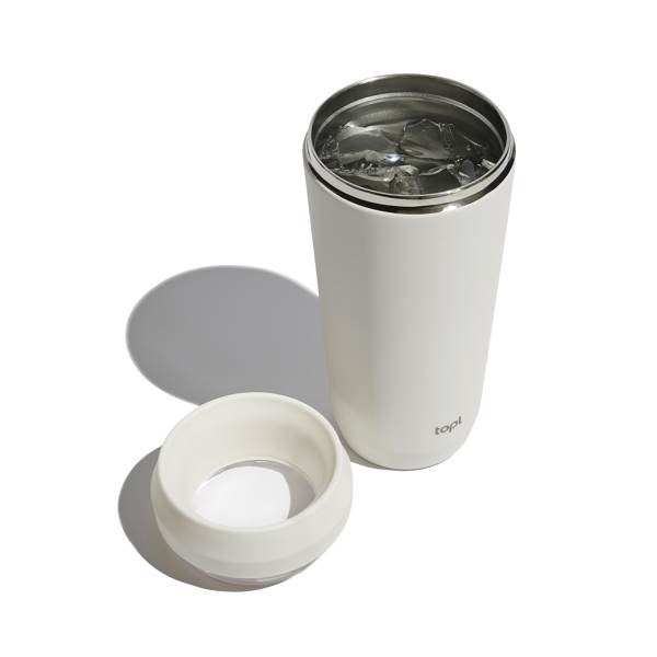 Obrázky: Bílý termohrnek Topl To Go 354 ml, RCS rec. ocel, Obrázek 2