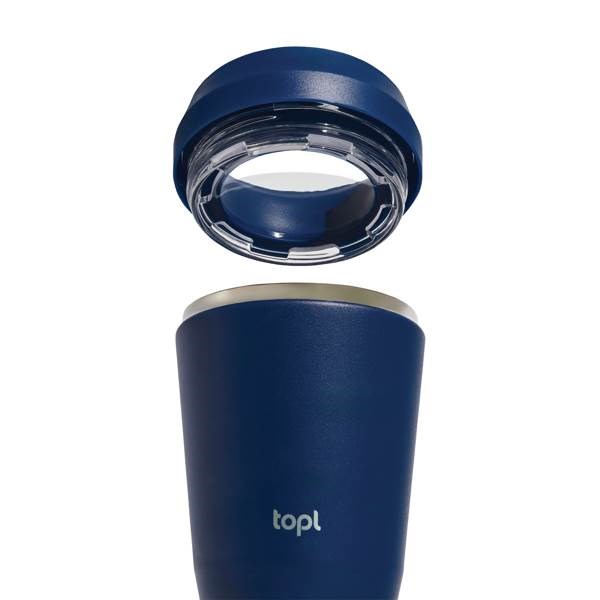 Obrázky: Modrý termohrnek Topl To Go 236 ml, RCS rec. ocel, Obrázek 4