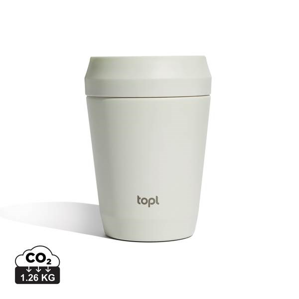 Obrázky: Bílý termohrnek Topl To Go 236 ml, RCS rec. ocel, Obrázek 5
