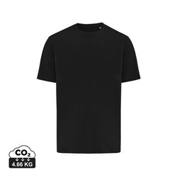 Obrázky: Unisex triko Nikko 220 z rec. ba, černé 5XL