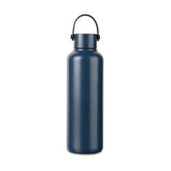 Obrázky: Termoska 600 ml z RCS recykl. oceli, modrá