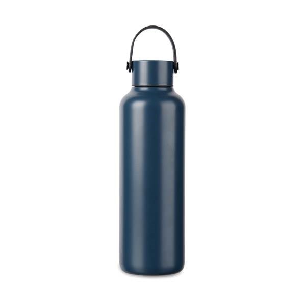 Obrázky: Termoska 600 ml z RCS recykl. oceli, modrá