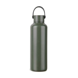 Obrázky: Termoska 600 ml z RCS recykl. oceli, zelená