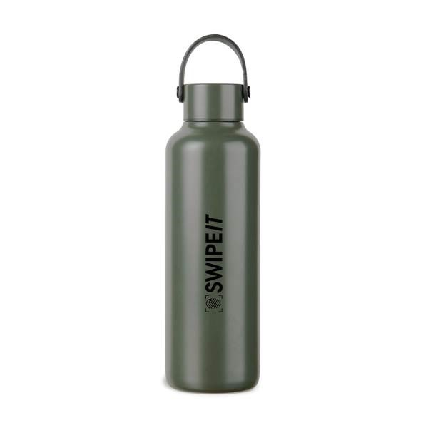 Obrázky: Termoska 600 ml z RCS recykl. oceli, zelená, Obrázek 4