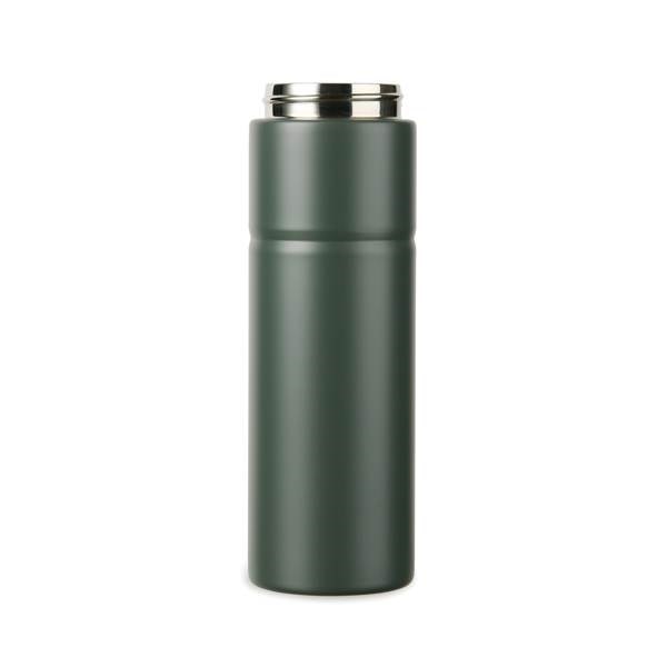 Obrázky: Termoska s držadlem 600 ml z recykl. oceli, zelená, Obrázek 6