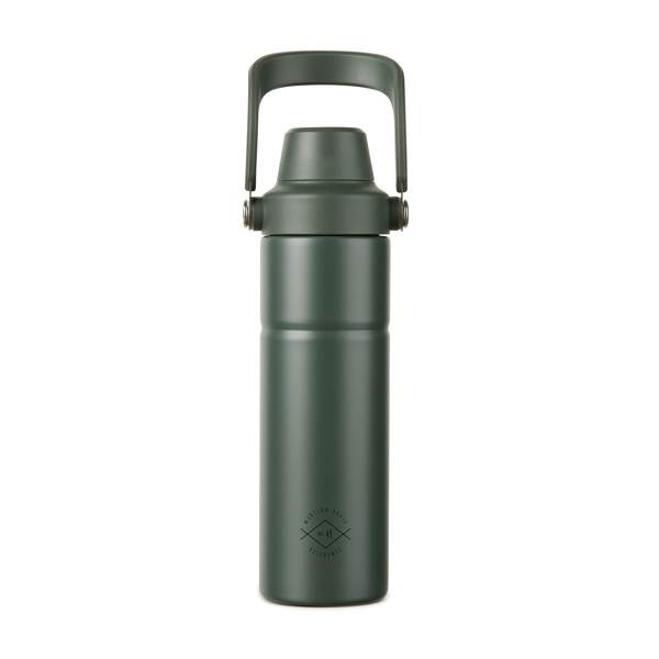 Obrázky: Termoska s držadlem 600 ml z recykl. oceli, zelená, Obrázek 7