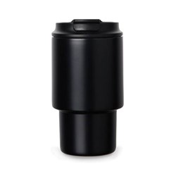 Obrázky: Termohrnek 350 ml recykl. nerez, černá