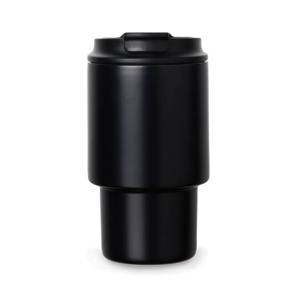 Obrázky: Termohrnek 350 ml recykl. nerez, černá
