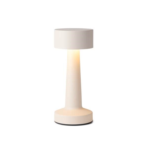 Obrázky: Šedá stolní lampa VINGA Maris z RCS recykl. ABS, Obrázek 4