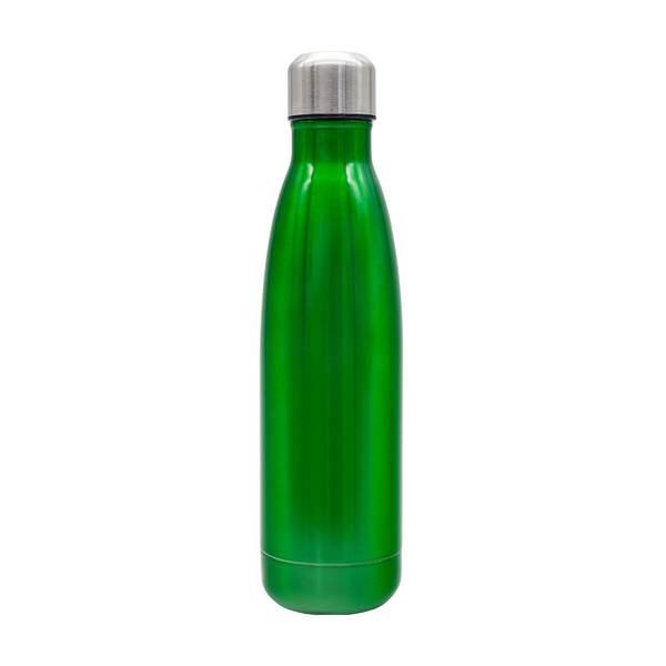 Obrázky: Zelená termoska 500 ml, nerez ocel