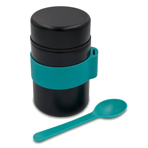 Obrázky: Světle modrá termonádoba 460 ml se lžičkou, Obrázek 5