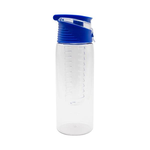 Obrázky: Tritanová láhev 700ml s infuzérem, modrá