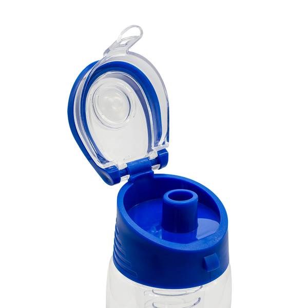 Obrázky: Tritanová láhev 700ml s infuzérem, modrá, Obrázek 3