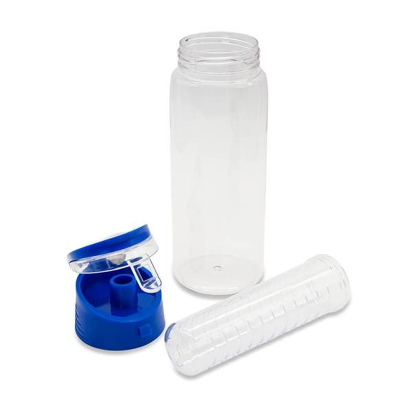 Obrázky: Tritanová láhev 700ml s infuzérem, modrá, Obrázek 4