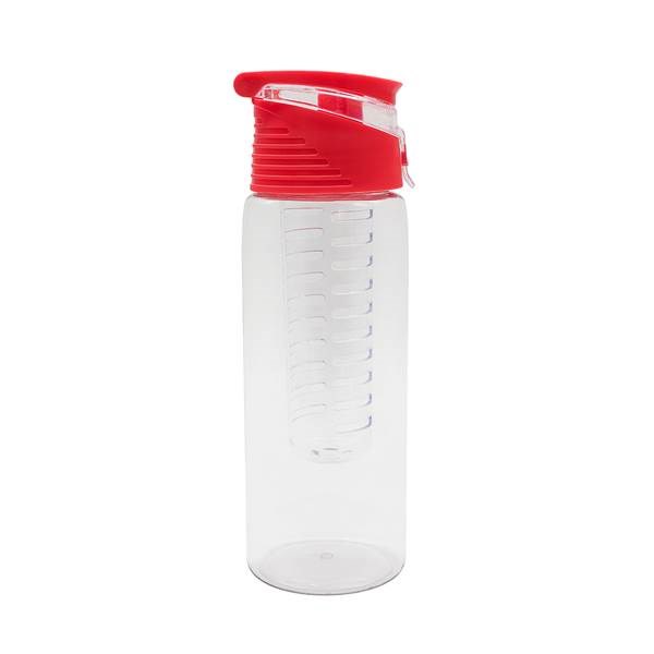 Obrázky: Tritanová láhev 700ml s infuzérem, červená