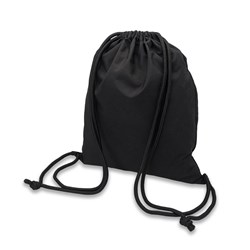 Obrázky: Černý batůžek z RPET s boční kapsou