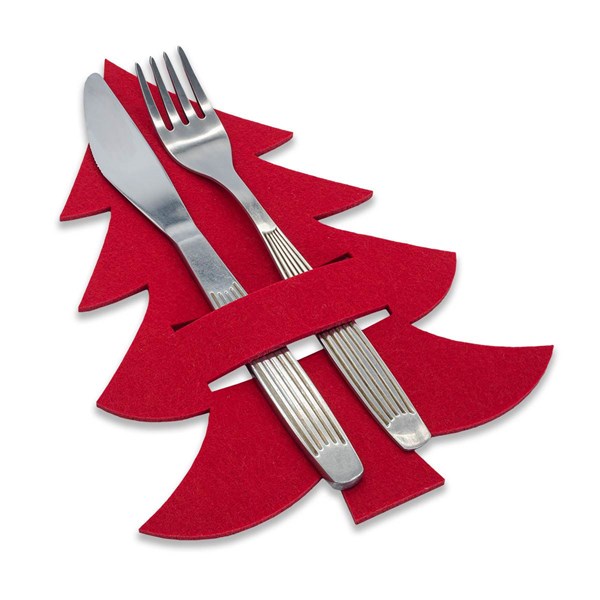 Obrázky: Vánoční kapsička na příbory z plsti, Obrázek 2