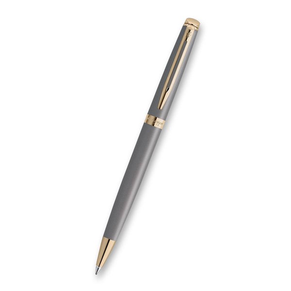 Obrázky: KP WATERMAN Hémisphére Stone Grey GT+modré pouzdro, Obrázek 2
