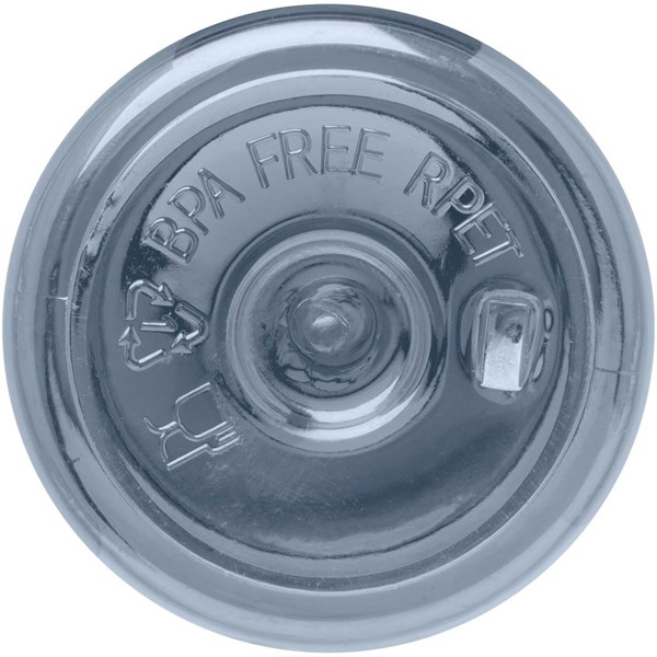 Obrázky: Šedomodrá transp. 650ml láhev z recykl. plastu, Obrázek 3