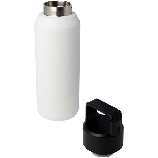 Obrázky: Nerez láhev na vodu 600ml, vakuov. izol., bílá, Obrázek 5