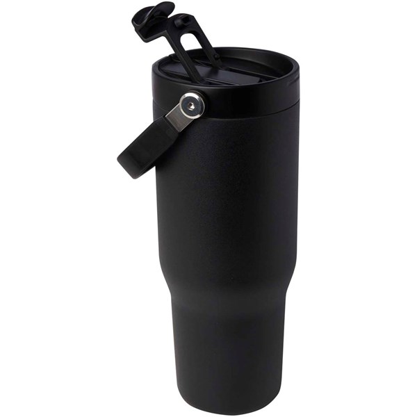 Obrázky: Izolovaný nerezový hrnek 900ml, černá, Obrázek 5