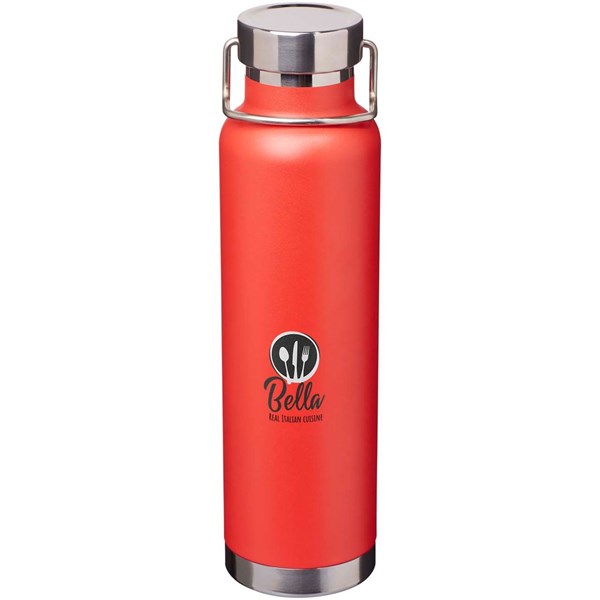 Obrázky: Nerez láhev 650ml , měď. vakuov. izol, červená, Obrázek 9