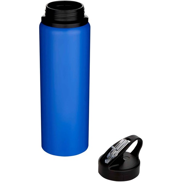 Obrázky: Modrá 800ml láhev na vodu z recykl.oceli, Obrázek 3
