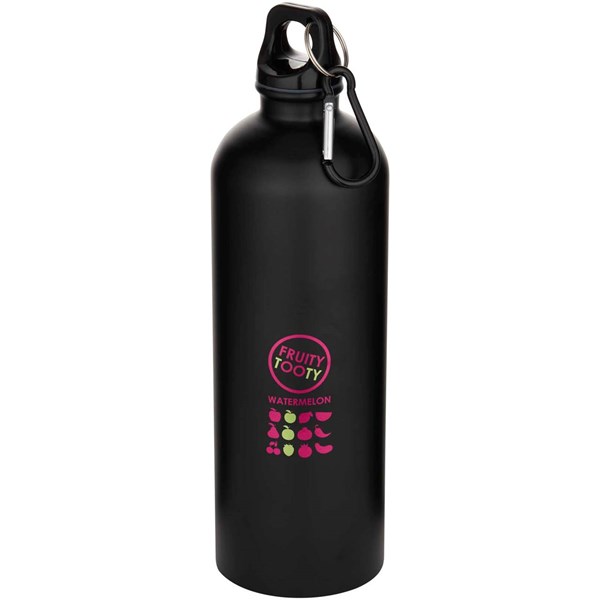 Obrázky: Černá láhev z nerez oceli 750ml s karabinou RSC, Obrázek 4