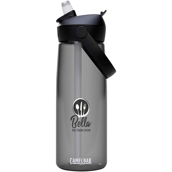 Obrázky: Šedá tritan. láhev 750ml Camelbak-výkl. brčko, Obrázek 5