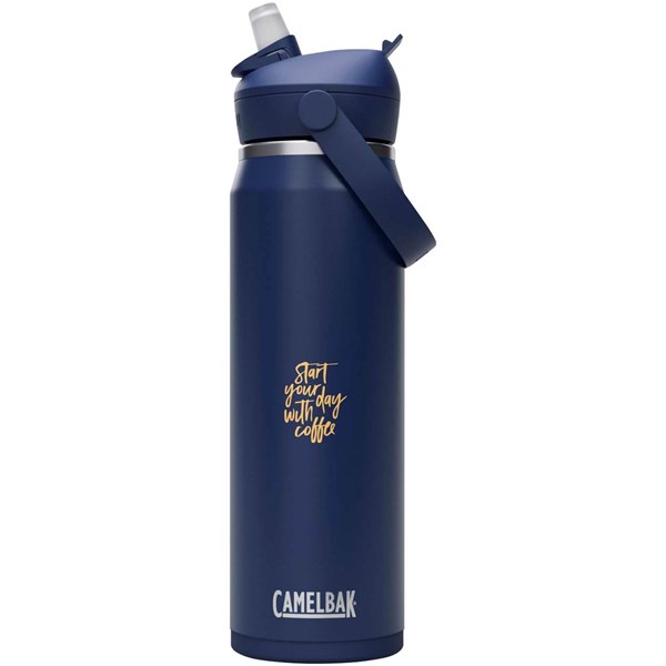 Obrázky: Modrá 750ml nerez láhev Camelbak-výklopné brčko, Obrázek 5