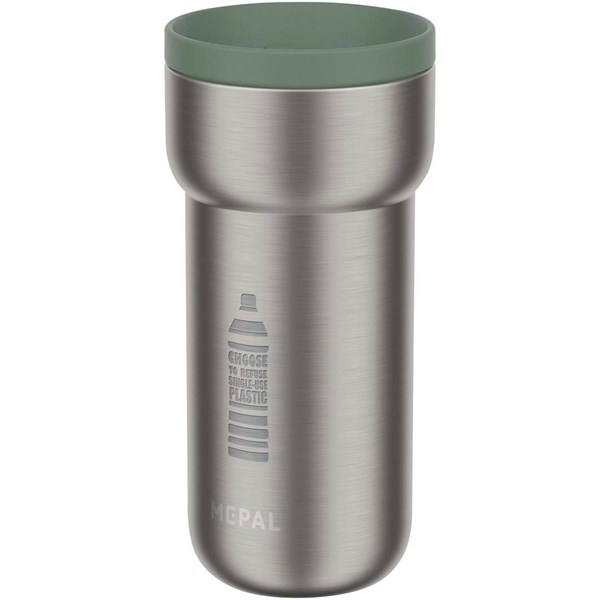 Obrázky: Nerez 375ml termohrnek, zelené víčko, Obrázek 2