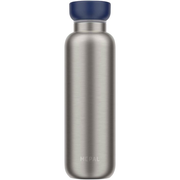 Obrázky: Nerez termoláhev 500ml na vodu, modré víčko, Obrázek 2