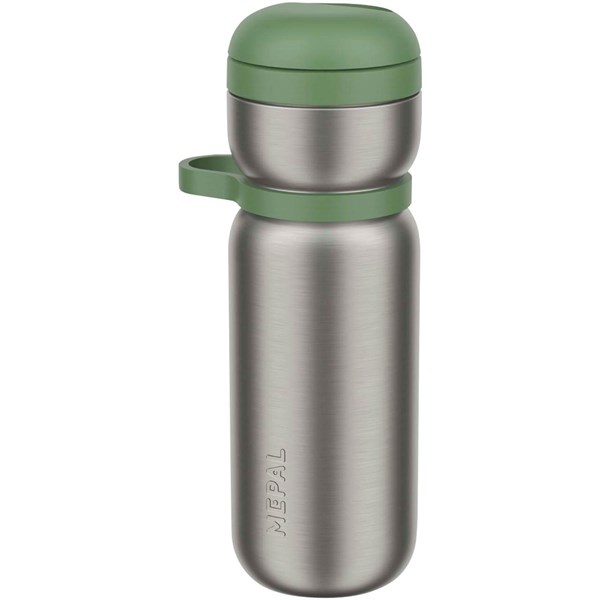 Obrázky: Sportovní nerez termoláhev 600ml, zelené doplňky, Obrázek 3