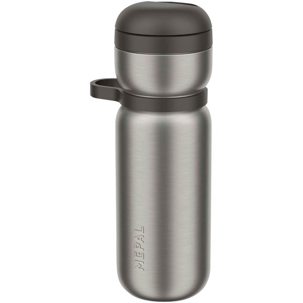Obrázky: Sportovní nerez termoláhev 600ml, černé doplňky, Obrázek 3