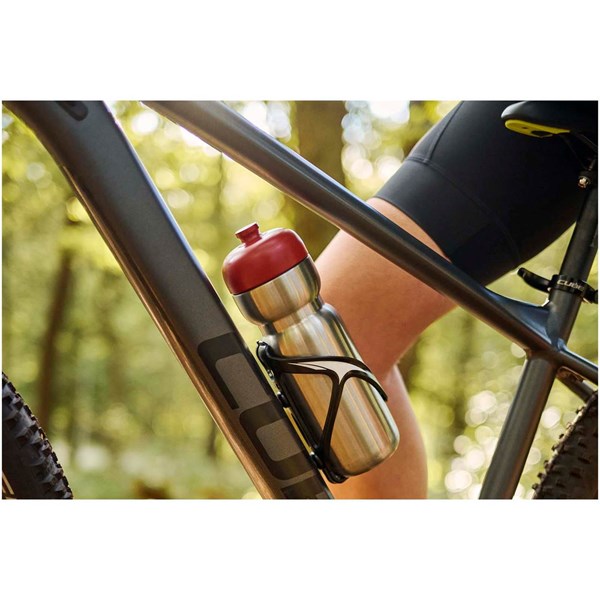 Obrázky: Sportovní nerez termoláhev 800ml, bílé doplňky, Obrázek 4
